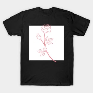 Minimalist Flower T-Shirt